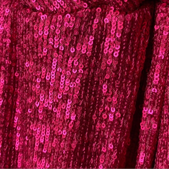 Trina Turk Allure Pink Sequin Mini Dress Size 6 NWT - Picture 5 of 9